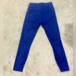 Fabletics bright blue Power Hold Leggings